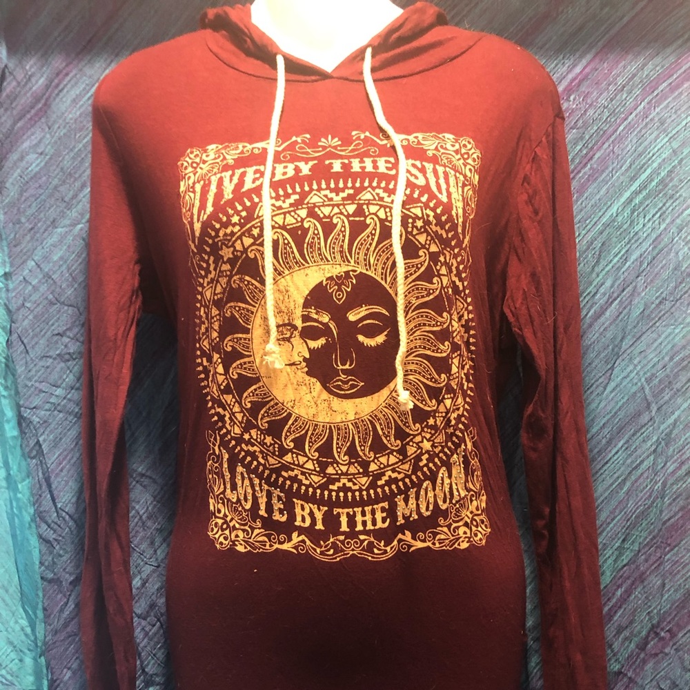 MOONCHILD HOODED SHIRT SIZE L